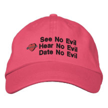 Solo gorra bordado para mujer gorras bordadas