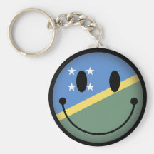 Solomon Island sonrientes Llaveros