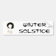 Solsticio de invierno [kanji], Enso Etiqueta De Parachoque