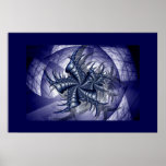 sombra azul impresiones