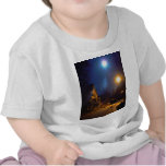 Sombra de la luna camiseta