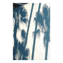Sombras de la palma del LA Papelería Personalizada