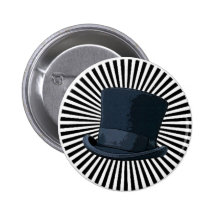 ¡Sombrero de copa! Pins