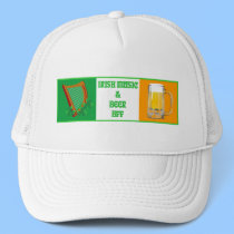 Sombrero irlandés de la música y de la cerveza BFF gorras