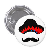 Sombrero y el stache pin