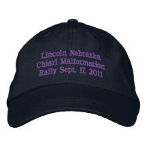 Sombreros de la reunión de Lincoln Nebraska Gorras Bordadas