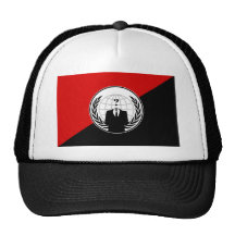 Somos bandera anónima del anarquista gorras de camionero