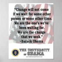 "Somos los…" - Barack Obama Impresiones