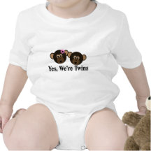 Somos monos de los gemelos 1G1B Camisetas