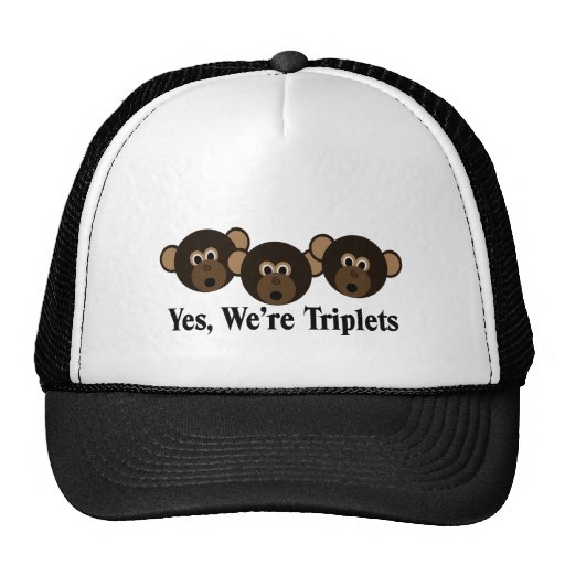 Somos monos de los tríos gorro