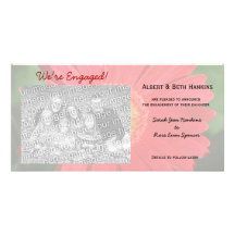 Somos tarjetas dedicadas de la foto de la margarit tarjetas fotograficas personalizadas