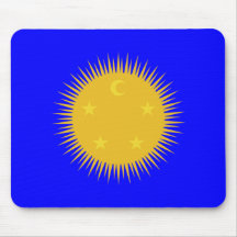 Sonne Mond Sterne sun moon stars Mousepads