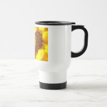 Sonnenblumen Herz Teetasse