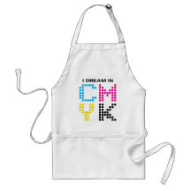Soño en CMYK Delantal