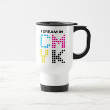 Soño en CMYK Taza