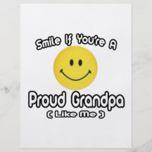 Sonría si usted es un abuelo orgulloso (como mí) tarjeton