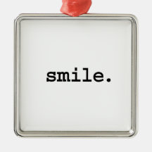 sonrisa adorno de navidad