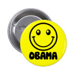Sonrisa de Obama Pins