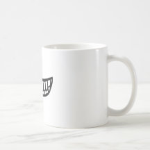 Sonrisa dentuda tazas