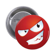 Sonrisa enojada pin