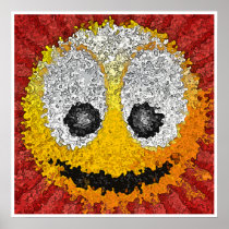 Sonrisa feliz grande posters