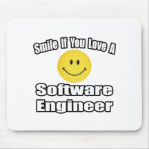 Sonrisa si usted ama a una Software Engineer Tapetes De Ratón