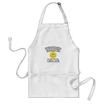 Sonrisa si usted ama alguien con A.D.H.D Delantales