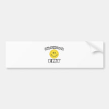 Sonrisa si usted ama un EMT Pegatina De Parachoque