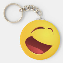 Sonrisa sonriente llavero personalizado