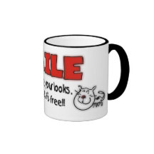 SONRISA TAZA DE CAFÉ