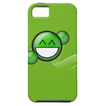 sonrisa verde iPhone 5 Case-Mate coberturas
