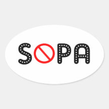 SOPA CALCOMANÍA DE ÓVAL