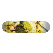 Sopa de tallarines del pollo tablas de skate
