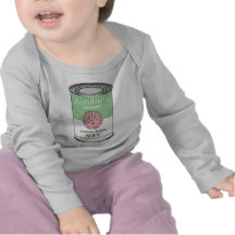 Sopa del cerebro humano del zombi camisetas