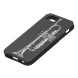 Sople la caja de la trompeta iPhone 5 Case-Mate cárcasas