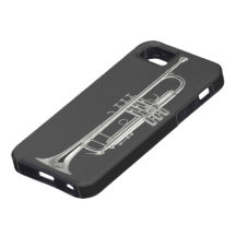 Sople la caja de la trompeta iPhone 5 Case-Mate cárcasas