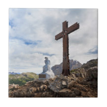 Soporte de pensamiento de Cristo - de Castellazzo, Teja Ceramica