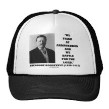 Soporte de Theodore Roosevelt en el señor de la ba Gorras De Camionero
