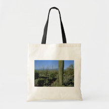 Soportes de los cactus bolsas lienzo