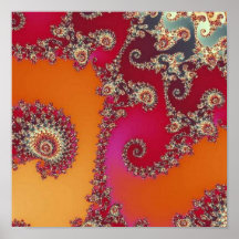 Sorpresa del fractal poster