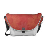 Sorpresa floral abstracta bolsas de mensajeria