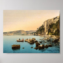 Sorrento por obra clásica Photoch del mar, Nápoles Impresiones