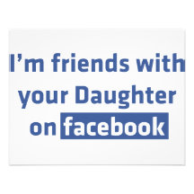 Soy amigos con su hija en facebook comunicados personalizados