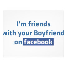Soy amigos con su novio en facebook anuncio