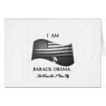 Soy bandera de Barack Obama Tarjetón