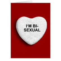 Soy BISEXUAL Tarjeta