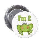 Soy botón de dos ranas pins