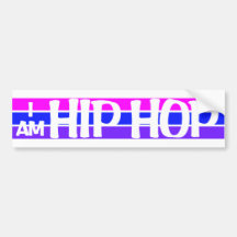 Soy bumpersticker de Hip Hop Etiqueta De Parachoque