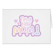 Soy camisetas y regalos nuevas de una mamá felicitacion 