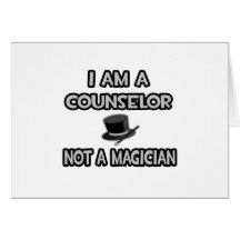 Soy consejero… no un mago tarjeta